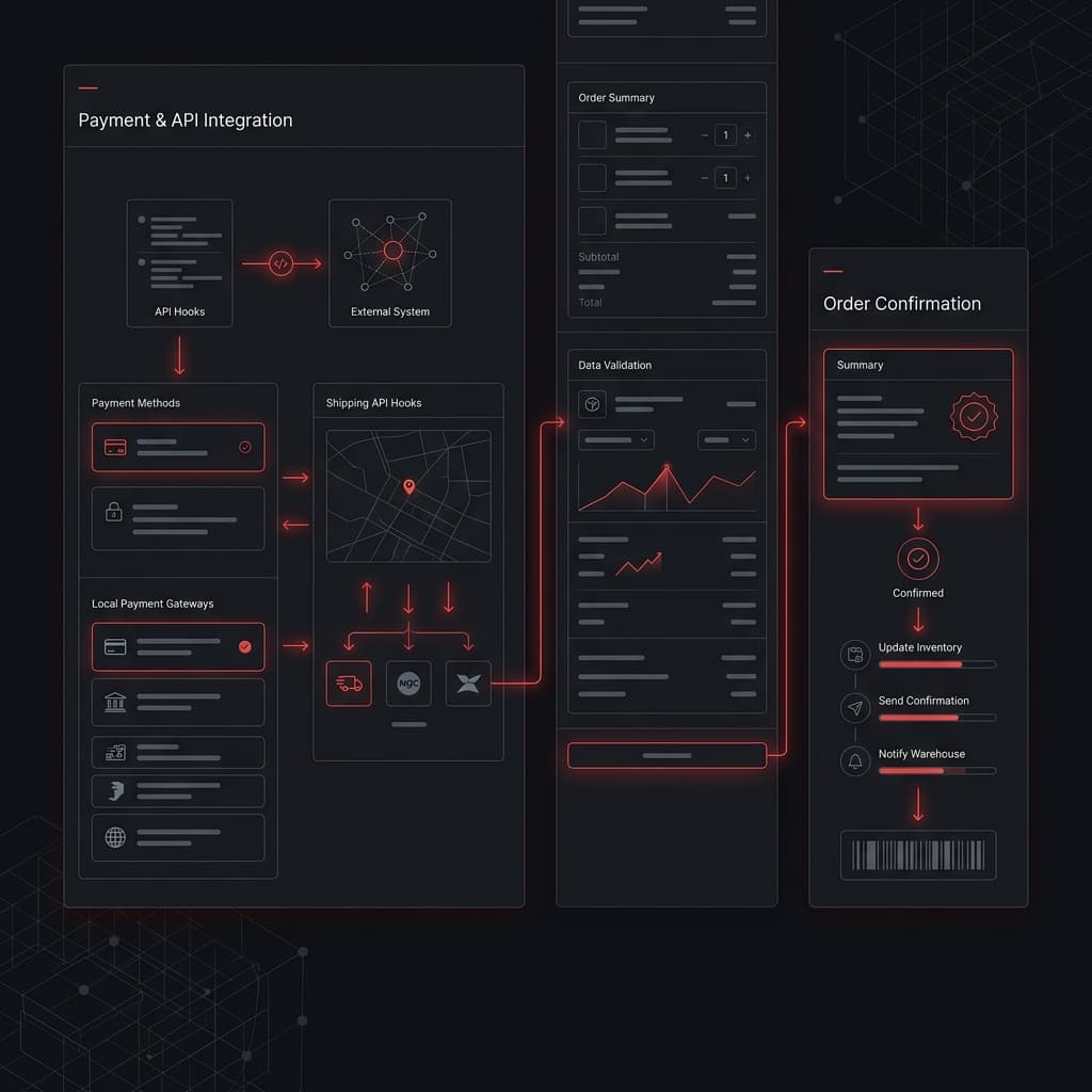 TechShift eCommerce Checkout Mockup